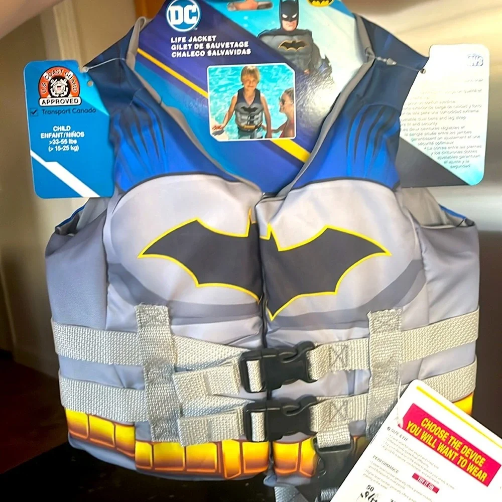 Swimways DC Batman Child’s Life Jacket/ Life Vest
